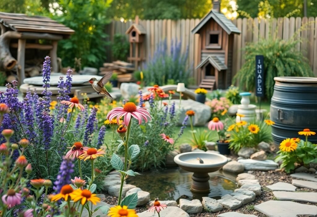 Wildlife Friendly Backyard Ideas That Help Birds and Pollinators Backyard Ideas For Birds And Pollinators Ltu 1024x701