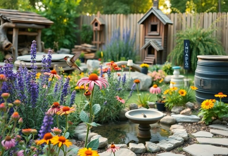 Wildlife Friendly Backyard Ideas That Help Birds and Pollinators