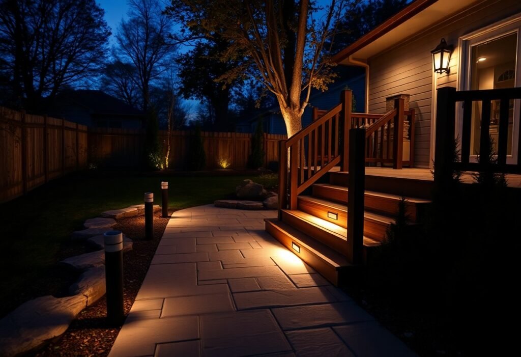 Backyard Lighting Ideas That Improve Both Safety and Appearance Backyard Lighting Safety And Appearance Ideas Mtr 1024x701