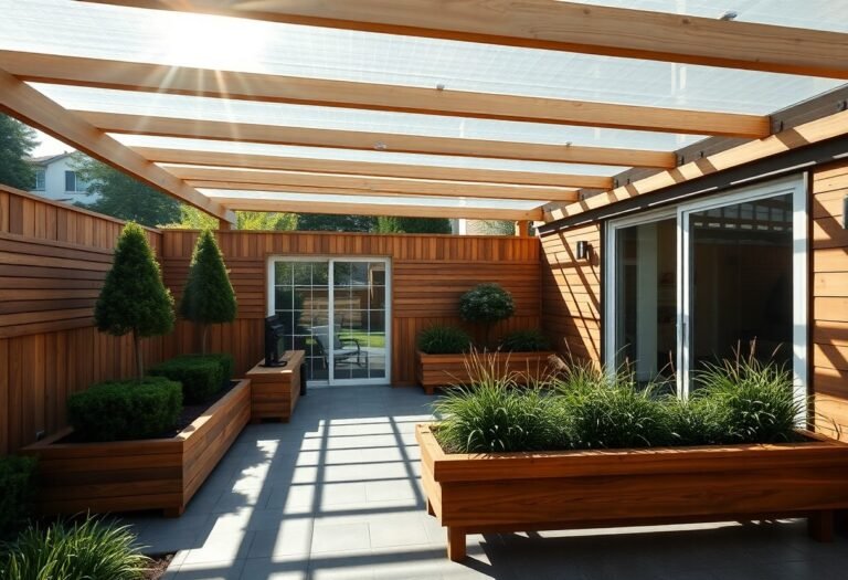 How to Create a Private Backyard Without Sacrificing Natural Light